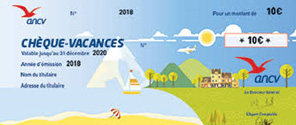 Aquarock Parc aventure - Nous acceptons les chèques vacances.
